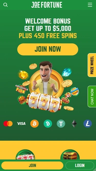 Joe Fortune - Best online Casino in Australia 2026